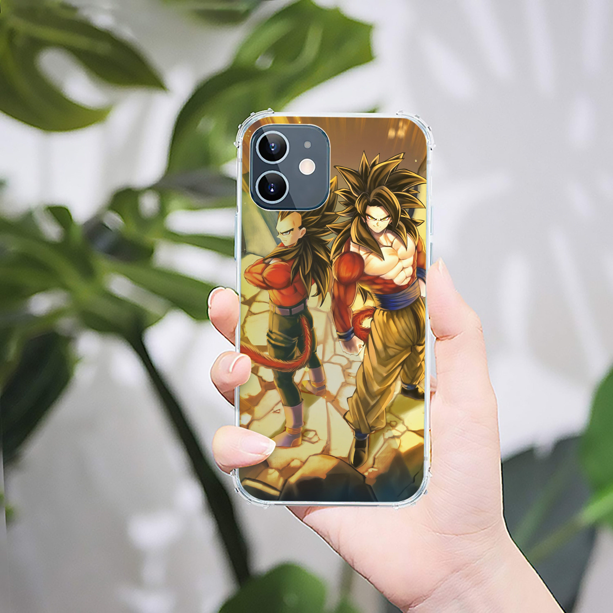 （画像用） ドラゴンボール DRAGON BALL 【iPhone 12シリーズ対応】透明スマホケース（クリアソフトケース）